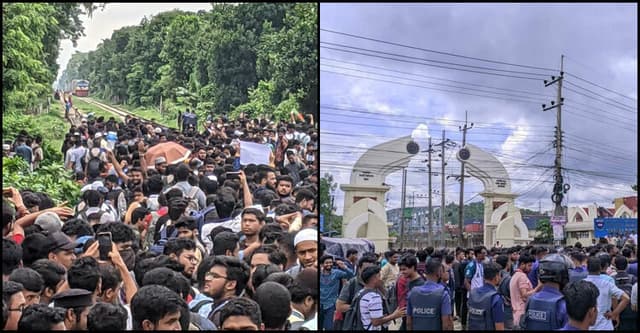 ঢাকা-চট্টগ্রাম মহাসড়ক ও রেলপথ অবরোধ, দফায় দফায় সংঘর্ষ