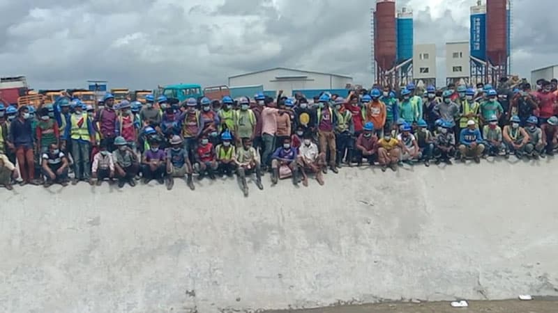 পায়রা তাপ বিদ্যুৎ কেন্দ্রে শ্রমিক অসন্তোষ, নিরাপত্তা কর্মীসহ আহত-২০