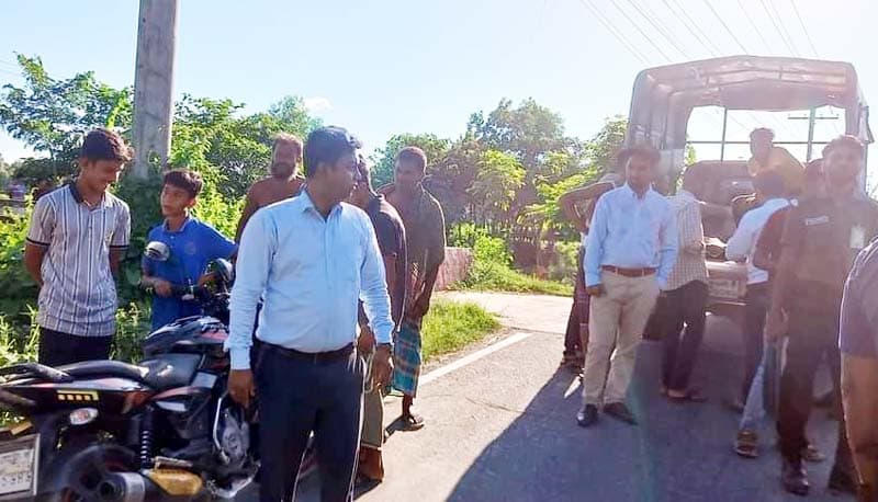 গাঁজা খেয়ে মোটরসাইকেল চালানোর দায়ে যুবকের কারাদন্ড