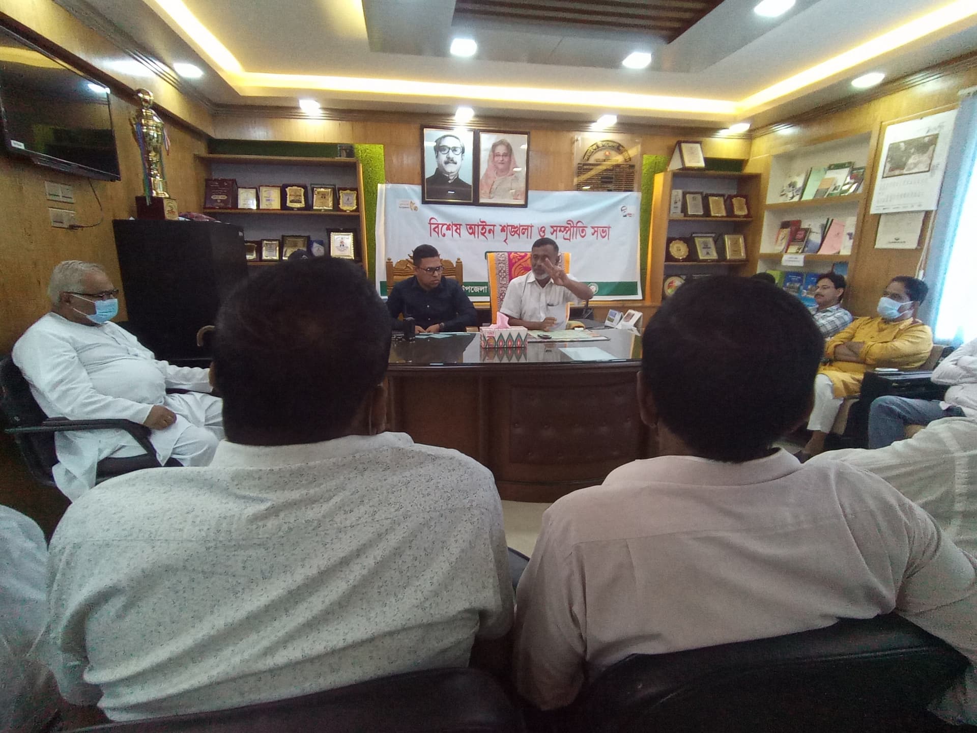 সরাইলে বিশেষ আইন-শৃঙ্খলাওসম্প্রীতি  সভা অনুষ্ঠিত