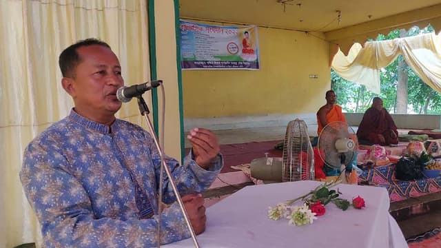 রাঙ্গুনিয়ায় বনরত্ন বৌদ্ধ বিহারে ধর্মীয় সভা