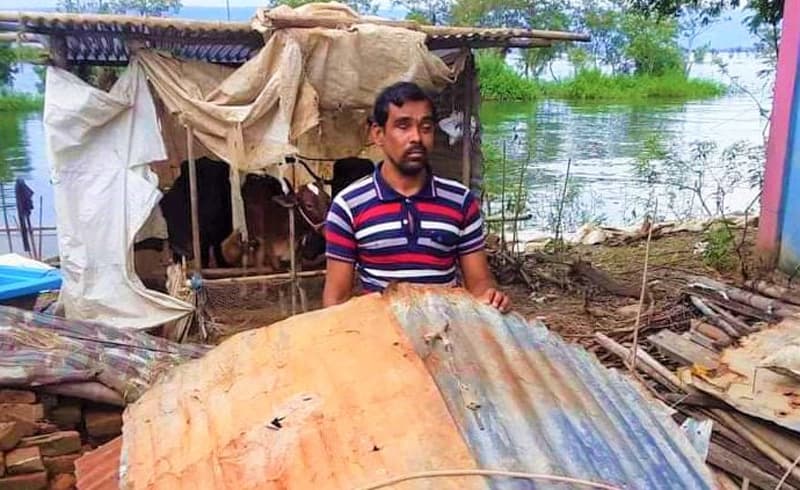 ঘরের জন্য আকুতি ‘অন্ধ’ তুষা মিয়ার !