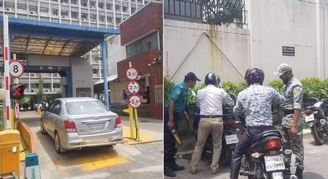 সচিবালয়ে প্রবেশে ব্যাপক তল্লাশি