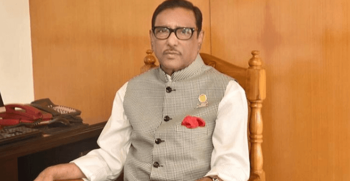 মানুষের ভাগ্যোন্নয়নের রাজনীতিতে আস্থা রাখেনি বিএনপি : কাদের