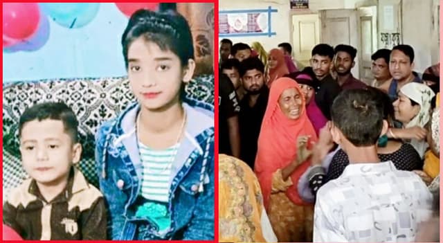 দেবীদ্বারে পুকুরে ডুবে দুই ভাই-বোনের করুন মৃত্যু