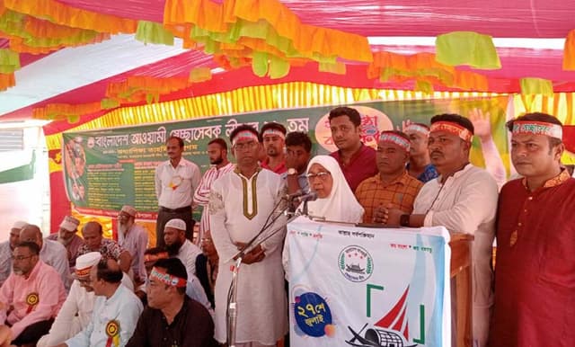 ডাসারে সেচ্ছাসেবক লীগের ২৯তম প্রতিষ্ঠাবাষির্কী পালিত