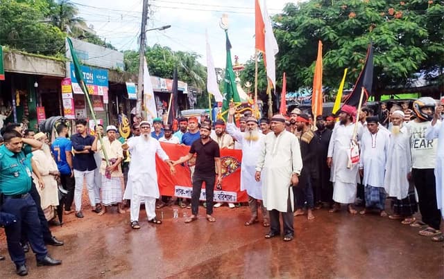 বরিশালে তাজিয়া মিছিল শুরু