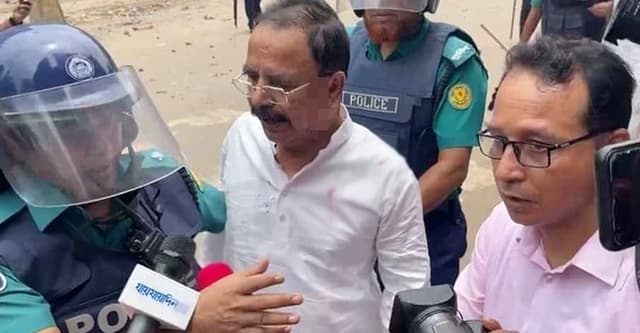 গয়েশ্বরকে সেভ করে ডিবি কার্যালয়ে আনা হয়েছে: হারুন