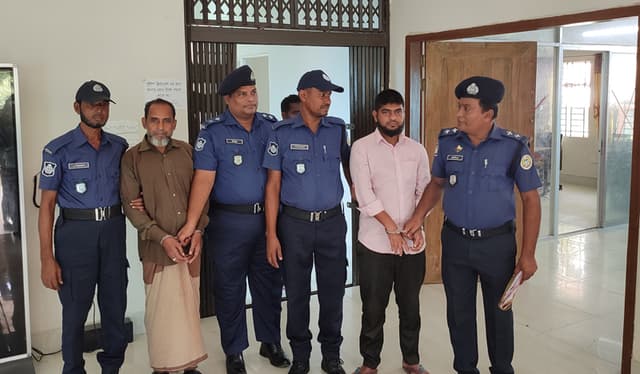 ভান্ডারিয়ায় কারারক্ষি পদে চাকুরির প্রলোভনে দুই প্রতারক গ্রেফতার