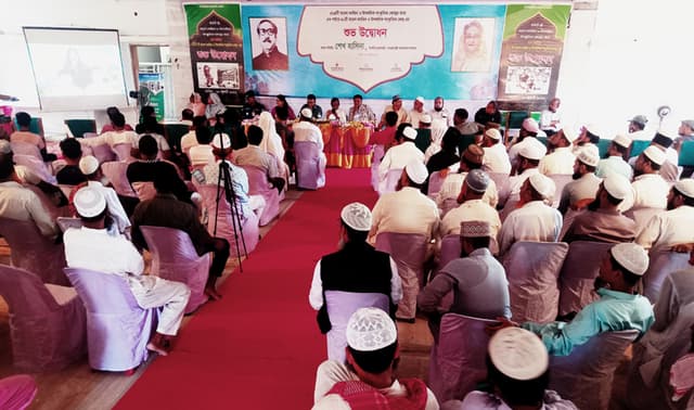 সরাইলে মডেল মসজিদ উদ্বোধন করলেন প্রধানমন্ত্রী
