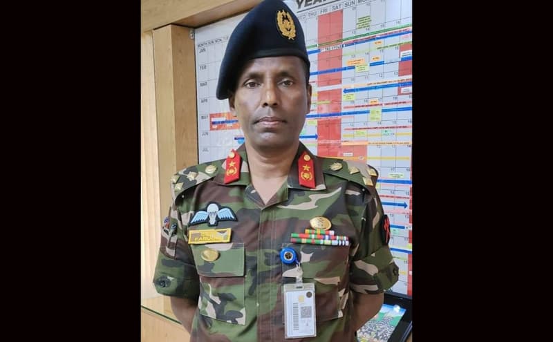 ব্রিগেডিয়ার জেনারেল পদে পদোন্নতি পেলেন ডাসারের কৃতি সন্তান মোঃ ফারুক