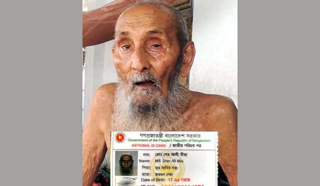 প্রথম ও দ্বিতীয় বিশ্বযুদ্ধের সাক্ষী ঝিনাইদহের শের আলী আর নেই