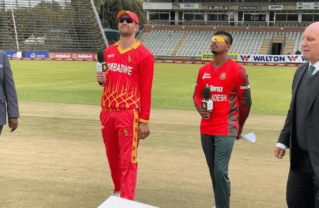 সিরিজ জয়ের লড়াইয়ে টস হেরে বোলিংয়ে বাংলাদেশ