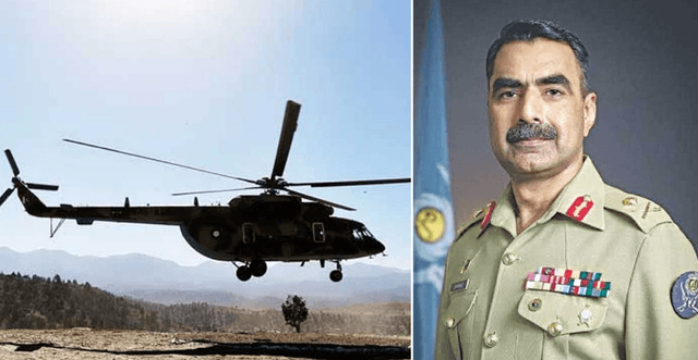 পাকিস্তানে ৬ সেনা কর্মকর্তাসহ সামরিক হেলিকপ্টার নিখোঁজ