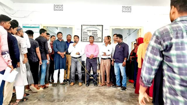 শ্যামনগরে ভোটার হালনাগাদ কার্যক্রম শুরু