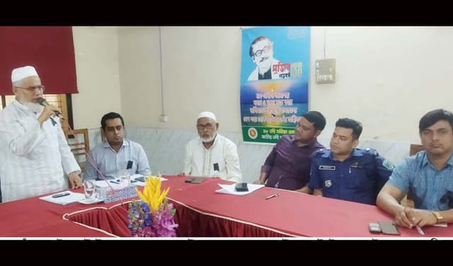 ধামইরহাটে শোক দিবসের প্রস্তুতি সভা