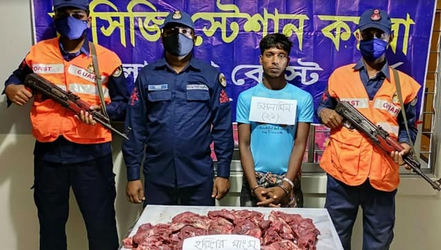 সুন্দরবনে ১০ কেজি হরিণের মাংসসহ শিকারি আটক
