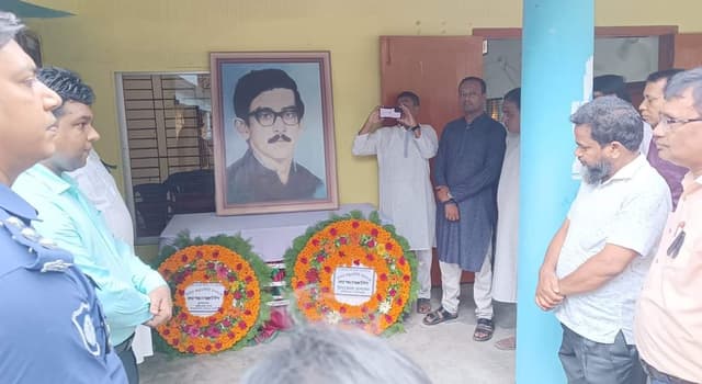 হিলিতে শহীদ ক্যাপ্টেন শেখ কামাল এর ৭৪ তম জন্মবার্ষিকী পালন