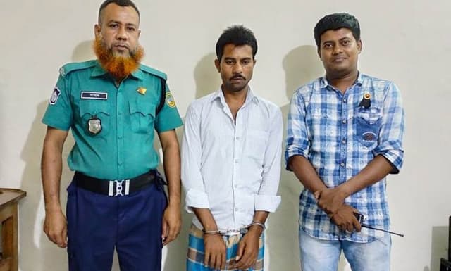 বরিশালে চাঞ্চল্যকর ধর্ষণ মামলার আসামী গ্রেফতার