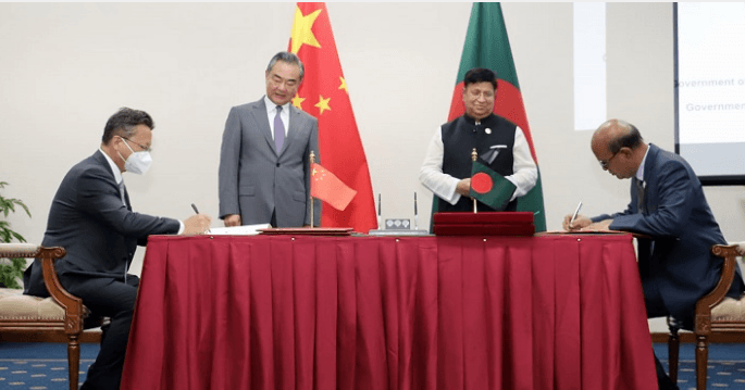 বাংলাদেশ-চীনের ৪ চুক্তি স্বাক্ষর