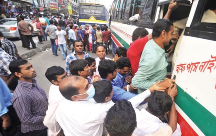 গণপরিবহনে ভাড়া নিয়ে নতুন সিদ্ধান্ত