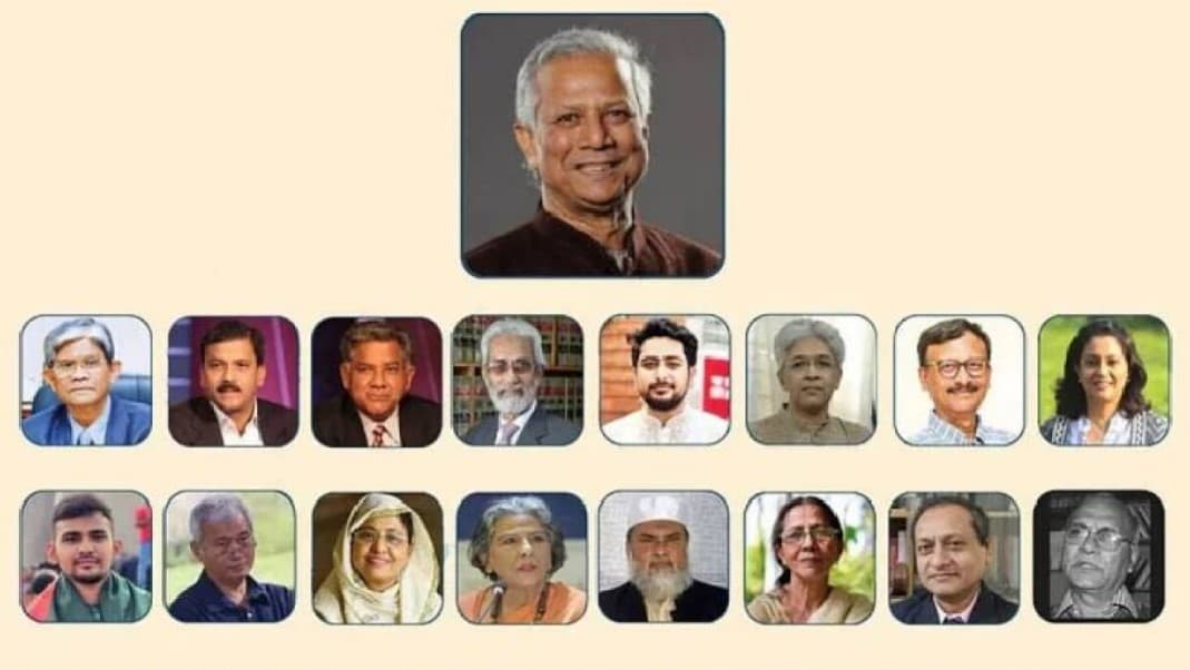 অন্তর্বর্তীকালীন সরকারে কে কোন মন্ত্রণালয় পেলেন