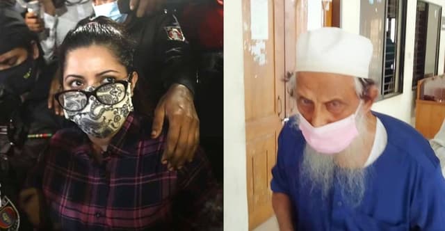 পরীমণিকে দেখতে আদালত প্রাঙ্গণে তার নানা