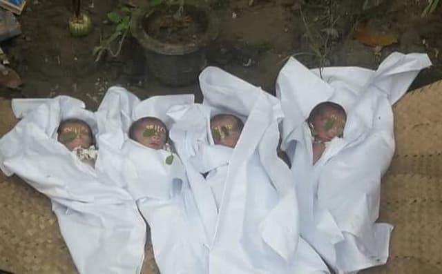 বড়াইগ্রামে একসাথে জন্ম নেওয়া ৪ নবজাতকের মৃত্যু