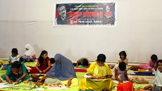 পিরোজপুরে চিত্রাঙ্কন ও আবৃত্তি প্রতিযোগীতা অনুষ্ঠিত