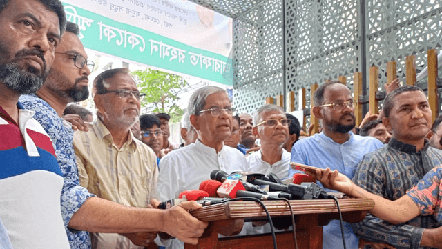 অন্তর্বর্তী সরকারকে দ্রুত নির্বাচনের পথ তৈরির অনুরোধ বিএনপির