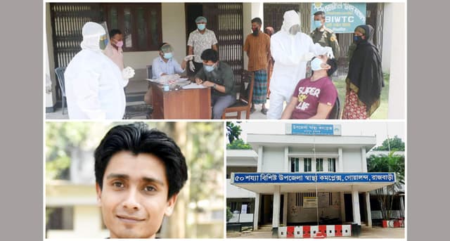 করোনা ফাইটার রনি, সংগ্রহ করেছেন সাড়ে ৩ হাজার নমুনা