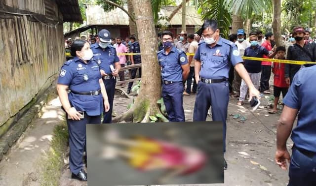 ঝালকাঠিতে ৫ সন্তানের জননীকে গলাকেটে হত্যা, আটক-২