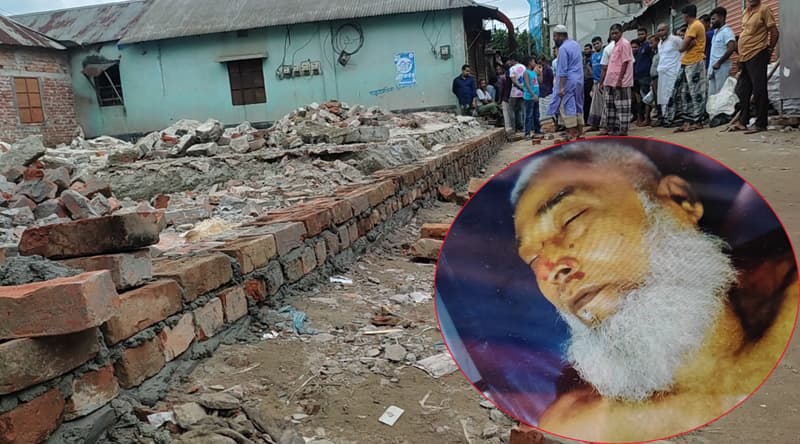 সরকারি রাস্তা দখলের প্রতিবাদ করায় প্রাণ গেল বৃদ্ধের