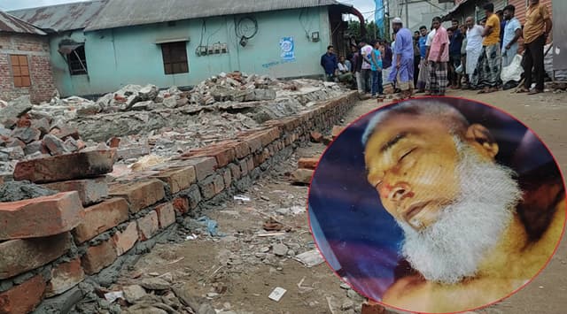 সরকারি রাস্তা দখলের প্রতিবাদ করায় প্রাণ গেল বৃদ্ধের