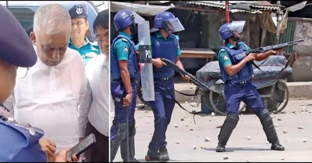 ‘গুলি করলে মরে একটা, বাকিডি যায় না স্যার!’