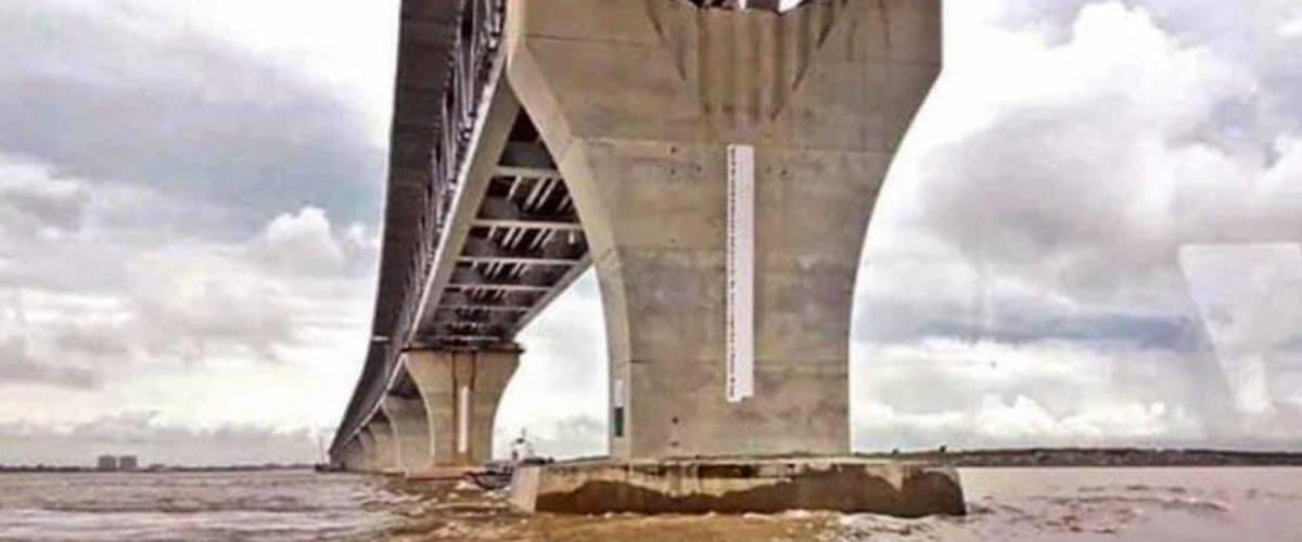 পদ্মা সেতুর পিলারে ক্ষতির ভাইরাল ছবিটি ভুয়া: কর্তৃপক্ষ