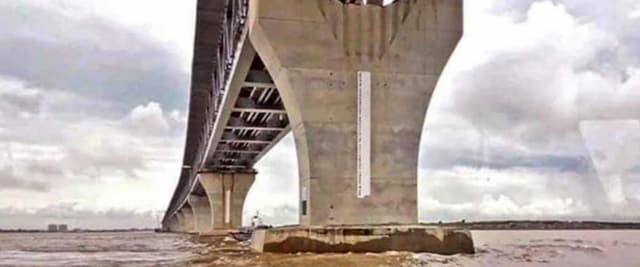 পদ্মা সেতুর পিলারে ক্ষতির ভাইরাল ছবিটি ভুয়া: কর্তৃপক্ষ