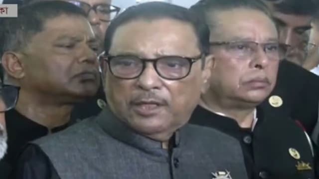 বিএনপির নেতৃত্বে স্বাধীনতাবিরোধীরা দেশবিরোধী ষড়যন্ত্র করছে : কাদের