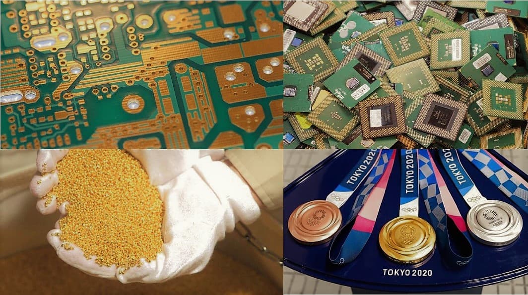 ই-বর্জ্য থেকে অলিম্পিকের মেডেল