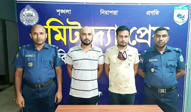 হিলিতে ইলিয়াস হত্যা মামলার দুই আসামি গ্রেফতার
