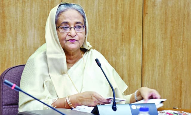 সচিবদের সঙ্গে বৈঠকে প্রধানমন্ত্রী