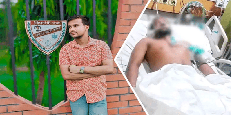 পুলিশের লাথি খাওয়া গুলিবিদ্ধ ইমন ও মারা গেছেন