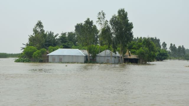 বিপৎসীমার ওপরে তিস্তা-পদ্মা-যমুনার পানি, প্লাবিত নিম্নাঞ্চল
