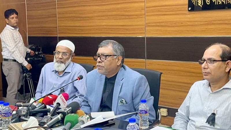 ডেঙ্গু নিয়ন্ত্রণে বিশ্বব্যাংক ১০০ মিলিয়ন ডলার দেবে: স্বাস্থ্যমন্ত্রী