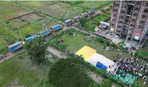 বন্যার্তদের জন্য ত্রাণের পাহাড় নিয়ে ছুটছে আস-সুন্নাহ ফাউন্ডেশন