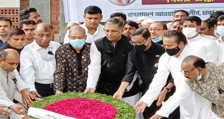 আইভি রহমানের সমাধিতে আওয়ামী লীগের শ্রদ্ধা