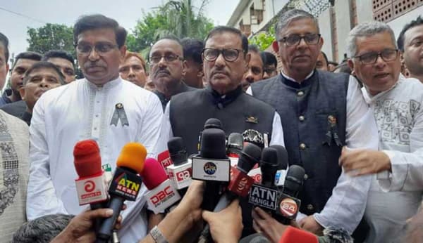 বিএনপির সমাবেশে জনগণের অংশগ্রহণ ছিল না : ওবায়দুল কাদের