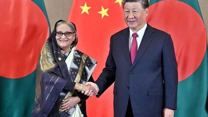 বাংলাদেশে বহিরাগত হস্তক্ষেপের বিরোধিতা করে চীন : জিনপিং