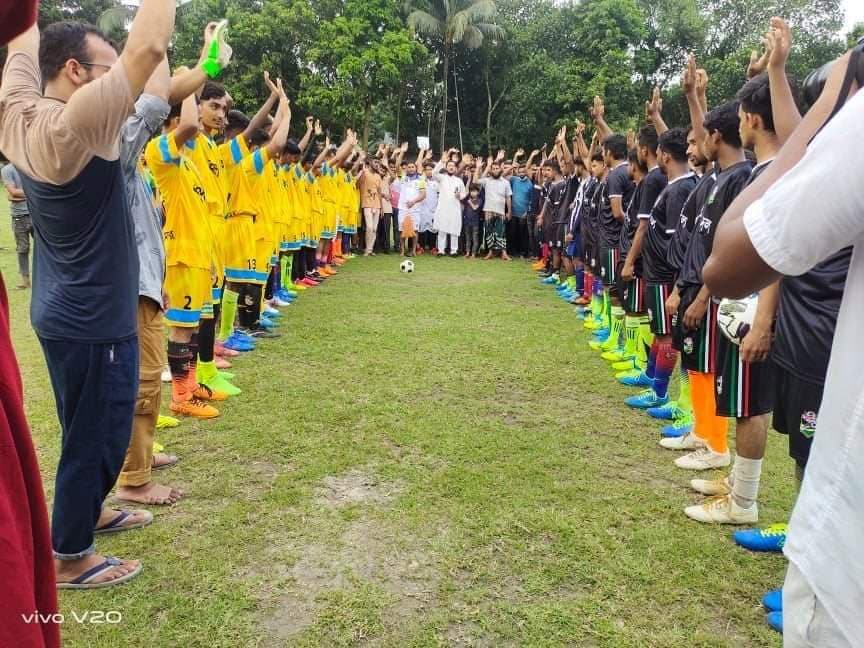 ভূঞাপুরে চেয়ারম্যান কাপ ফুটবলের শুভ  উদ্ভোধন