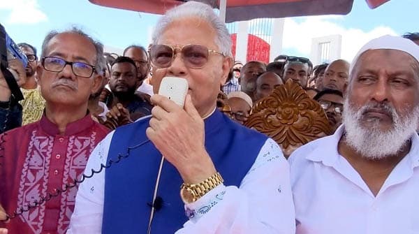 পটুয়াখালীতে জেলা বিএনপির উদ্যোগে গণজমায়েত